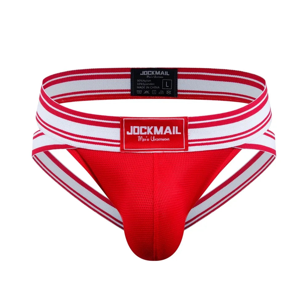 Wide-Waistband Jockstrap – 13 Colours | M–XXL | Nylon & Lycra