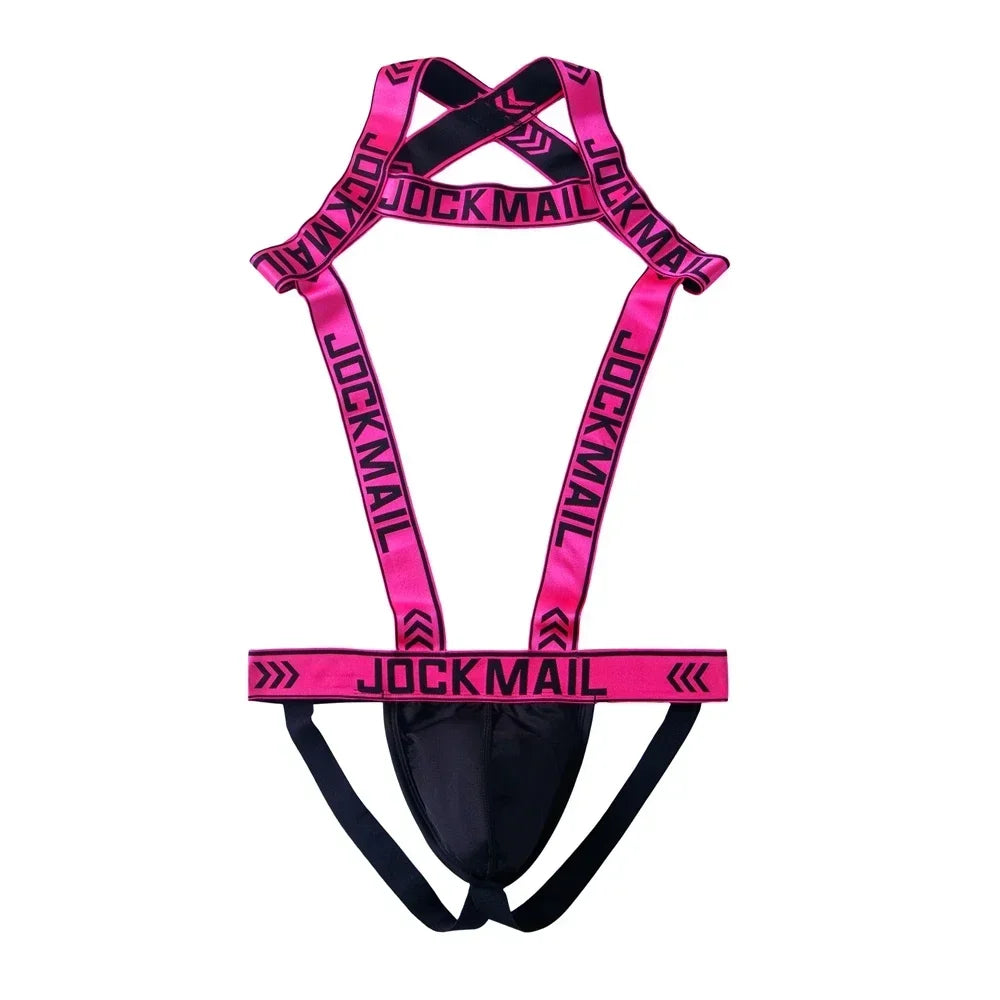 Jockmail Bodyharnas met Jockstrap