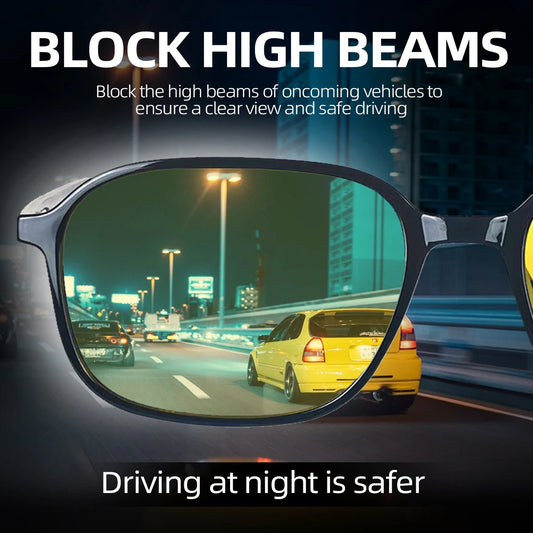 Polarised Night Drive Glasses – 3 Wood Colours | One Size | Plastic & Polarised