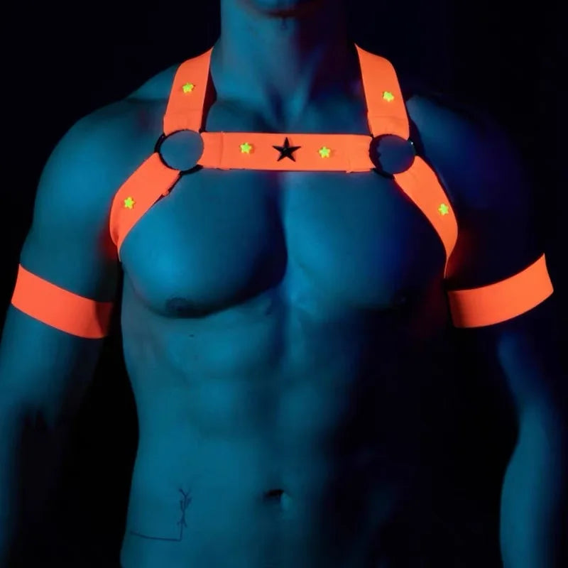 Chest Harness – 9 Colours | One Size | Elastane