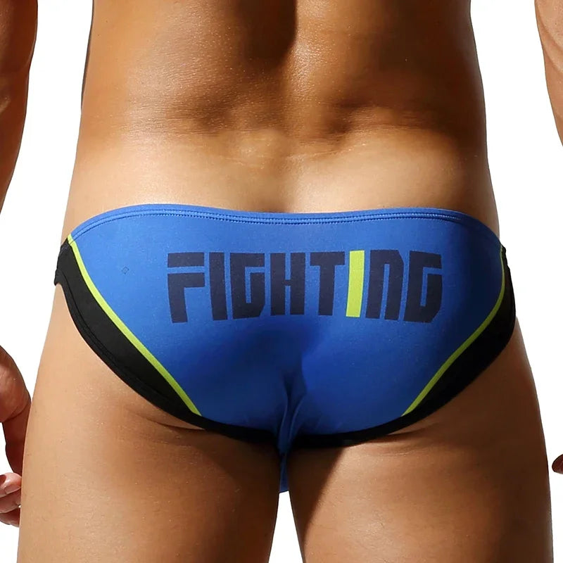 Low-Rise U-Pouch Brief – 4 Colours | M–2XL | Polyester & Elastane
