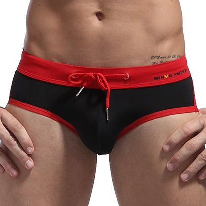 Solid Swim Brief – 4 Colours | S–XL | Nylon & Elastane