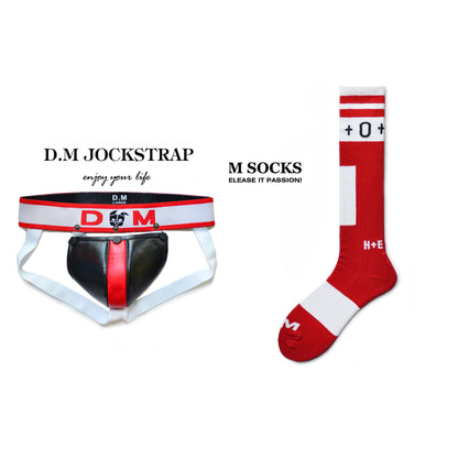 D.M. Harness, Jockstrap & Socks Set | 16 Styles | M–XXL