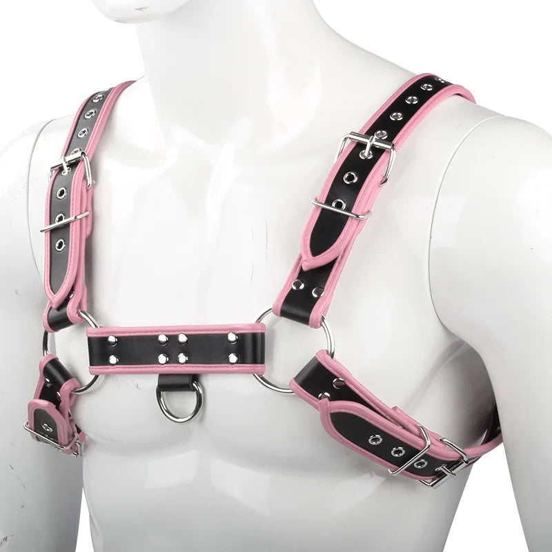 Body Harness – 6 Colours | One Size | Faux Leather