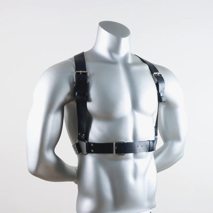 Faux Leather Shoulder Harness – Bold Statement Accessory | One Size