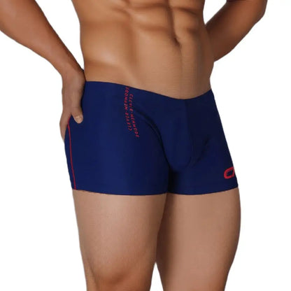 Swim Boxer Shorts – 5 Colours | M–3XL | Nylon & Spandex