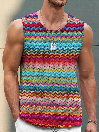 Tank Top Digital Printed Designs – Summer 2026 Collection | 13 Prints | XS–6XL