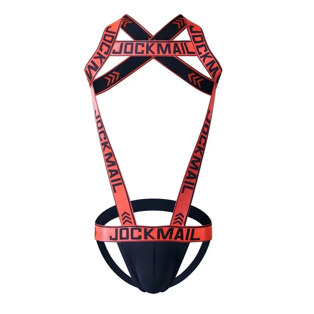 Jockmail Bodyharnas met Jockstrap