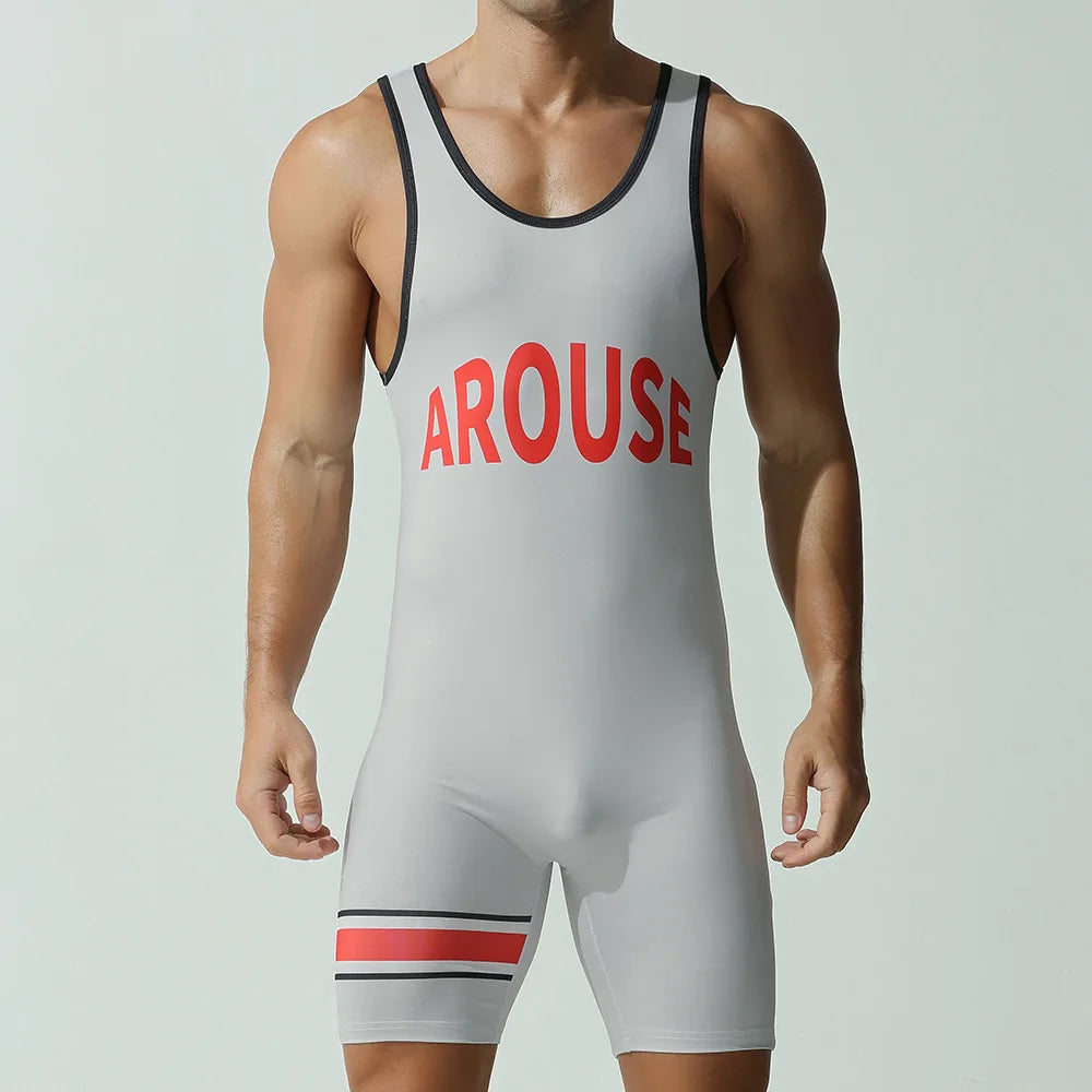 Sleeveless Sexy Onesie – 2 Colours | M–XXL | Polyester & Spandex