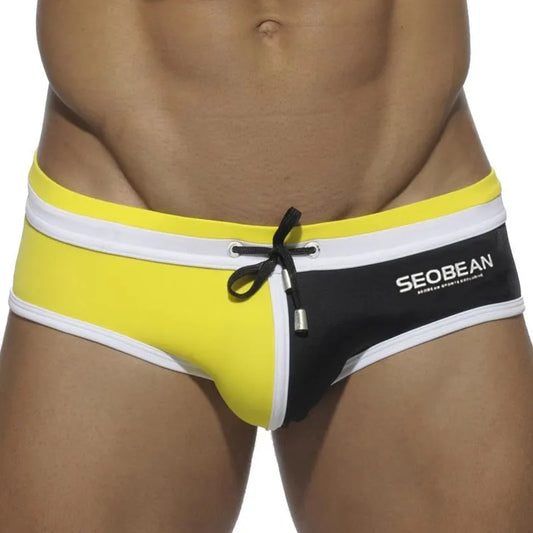 Brazilian Swim Brief – 4 Colours | M–2XL | Neoprene