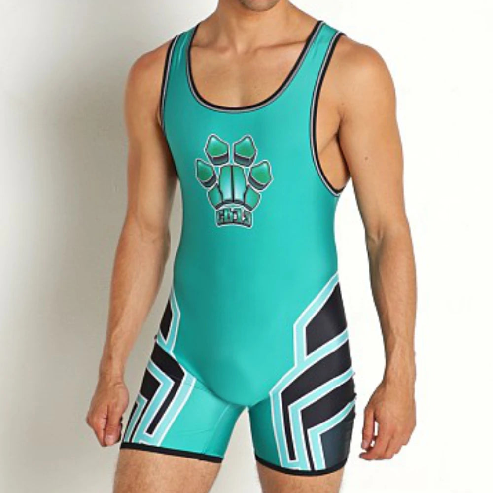 Men's Zipper-Back Singlet – One-Piece Sleeveless Gym & Fitness Top