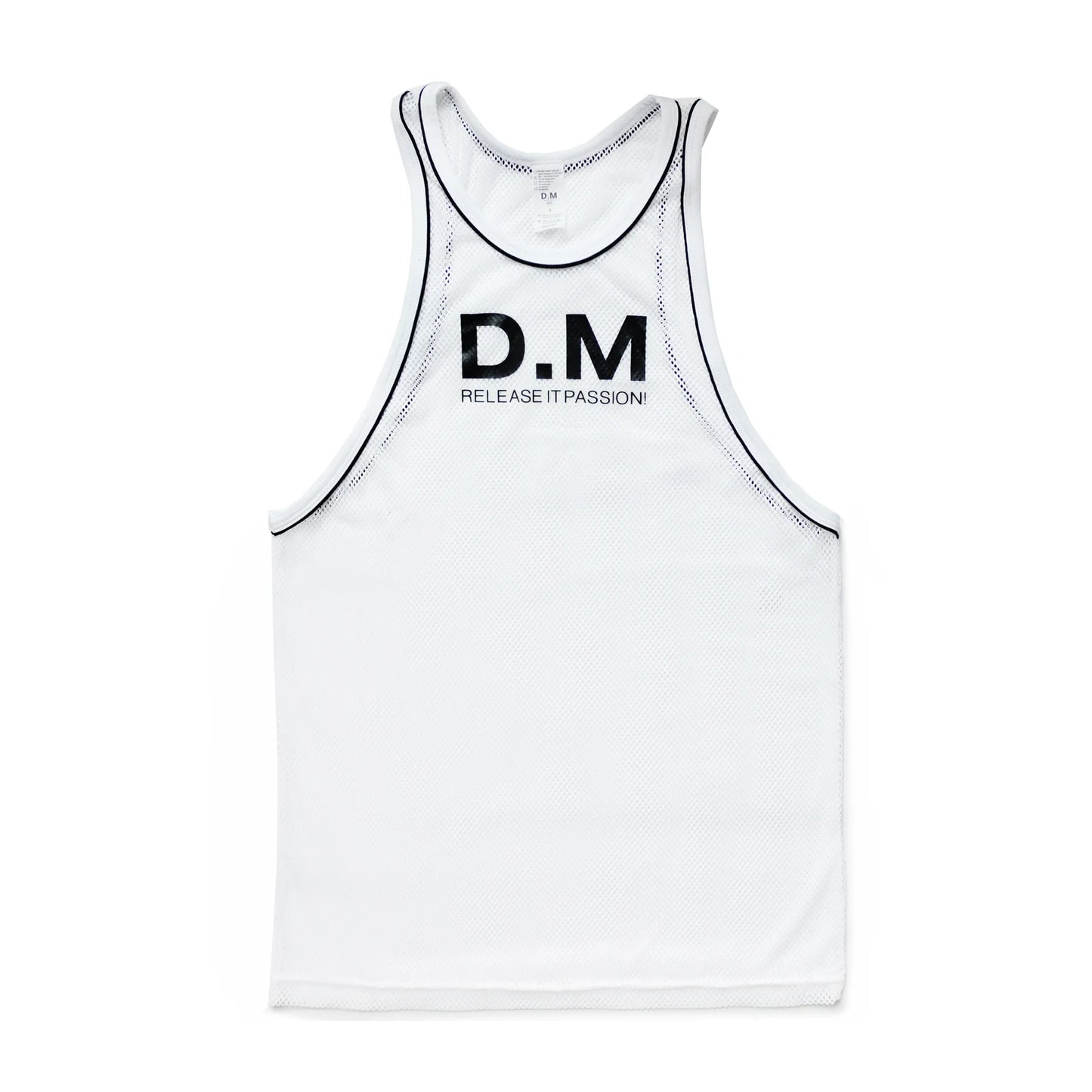 Mesh Tank Top – 5 Colours | M–2XL | Nylon & Elastane
