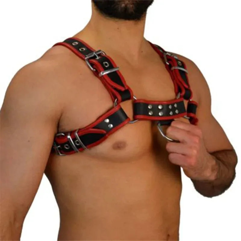 Body Harness – 6 Colours | One Size | Faux Leather