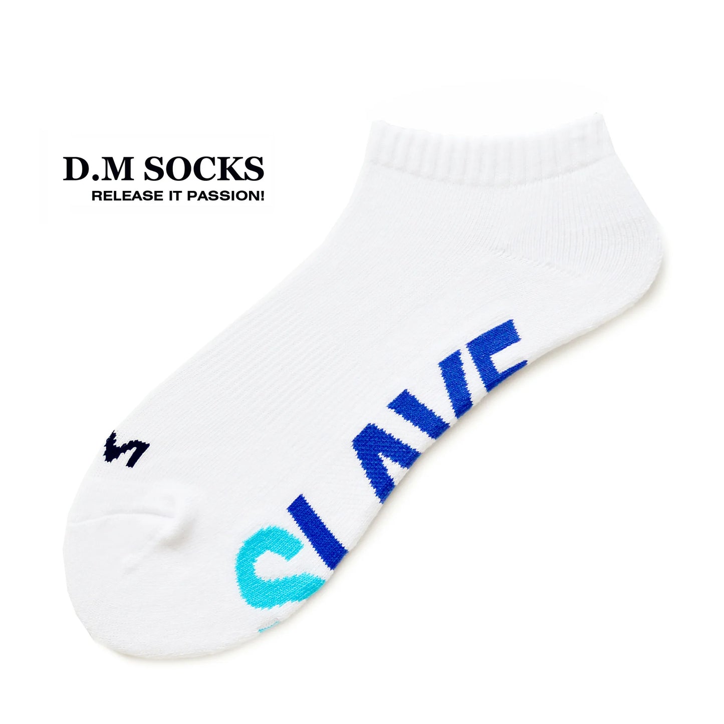 Letter Print Fetish Socks – 8 Styles | Black & White | Cotton