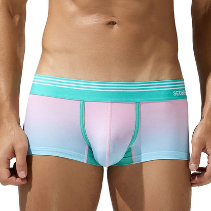 Gradient Boxer Briefs – 4 Colours | M–2XL | Polyester & Elastane