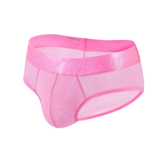 Ice Silk Transparent Brief – Sheer Men’s Underwear | M–2XL