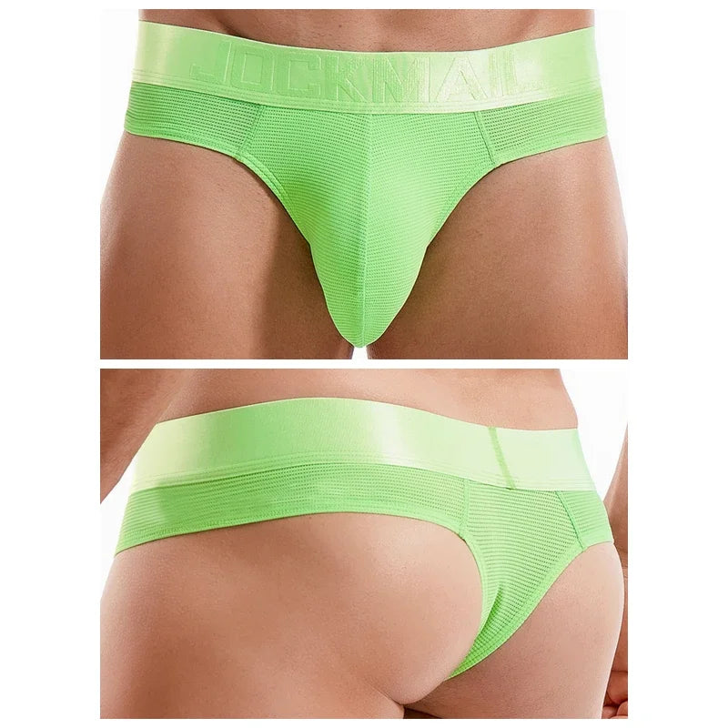 Colourful Thong – 9 Colours incl. Fluor | M–2XL | Nylon & Lycra