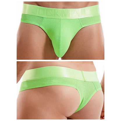 Colourful Thong – 9 Colours incl. Fluor | M–2XL | Nylon & Lycra
