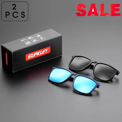 Polarised Square Sports Sunglasses – 13 Colours | One Size | Plastic & TAC