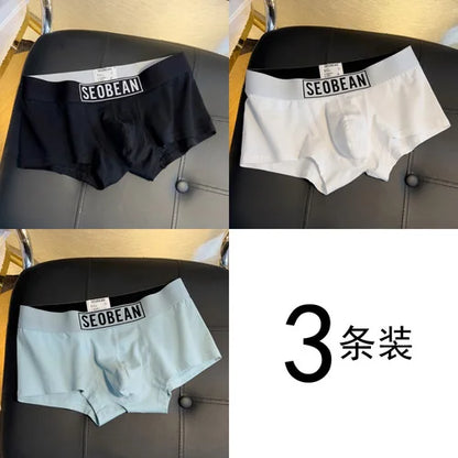 Cotton Boxer Short – 3-Pack | 10 Colour Combos | M–2XL | Cotton & Elastane