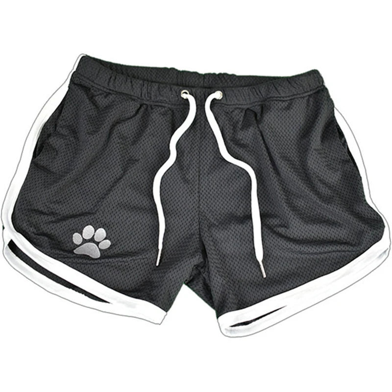 Breathable Mesh Shorts with Paw Print – 17 Colours | Sizes by Weight | M–XXL