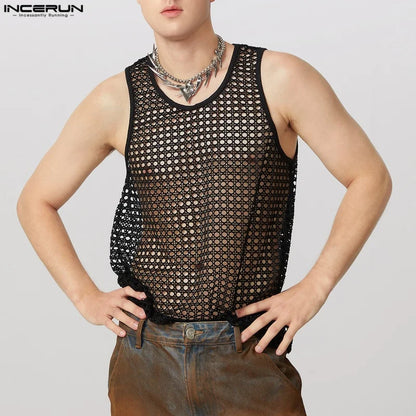 Mesh Grove Tank Top