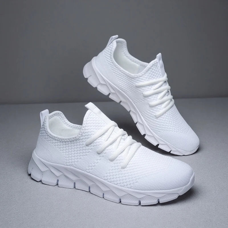 Lightweight Mesh Sneakers | White | EU 35–48