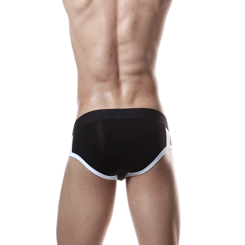 Low-Waist Cotton Brief – 5 Colours | M–2XL | Cotton & Spandex