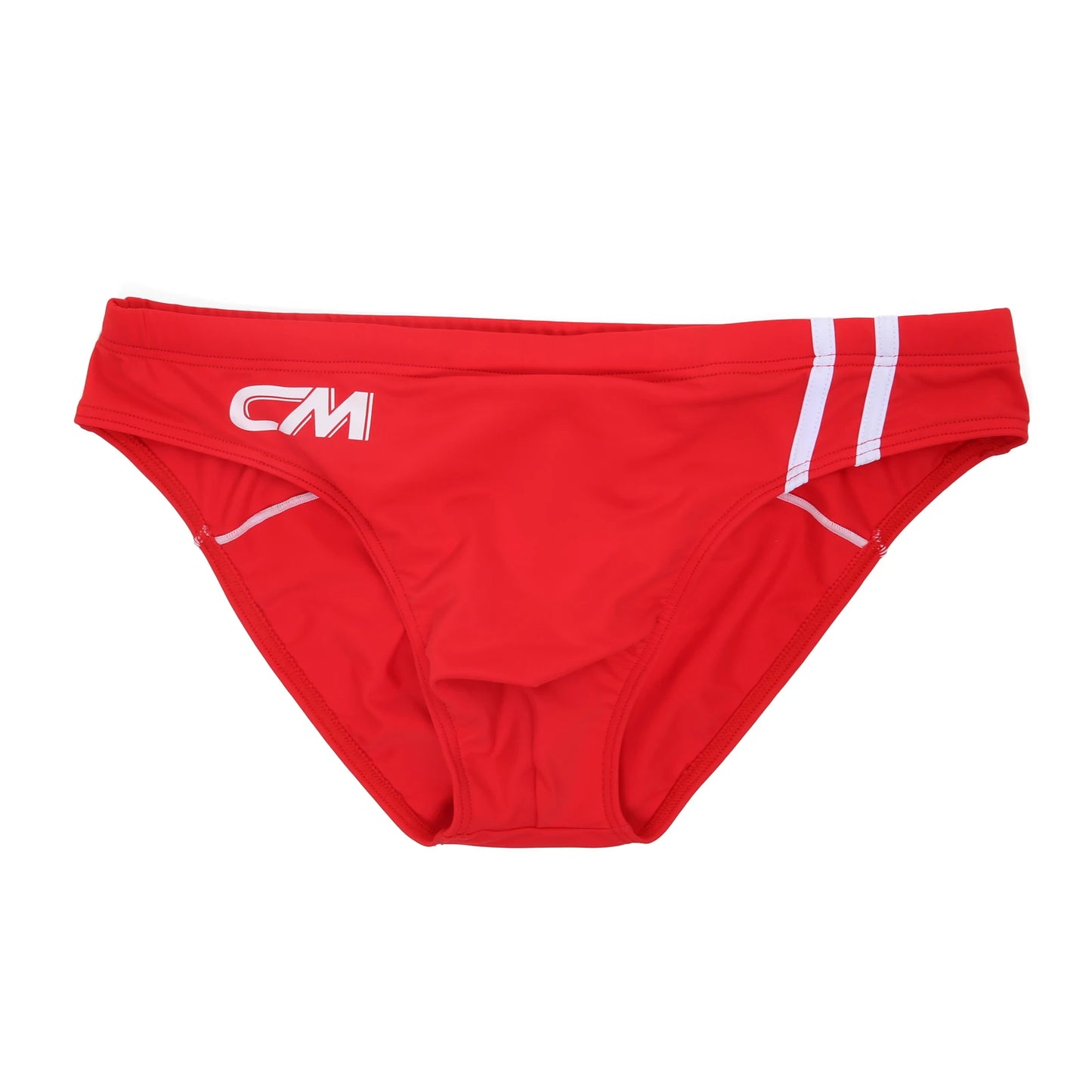 Low-Rise Swim Briefs – 5 Colours | M–3XL | Nylon & Spandex