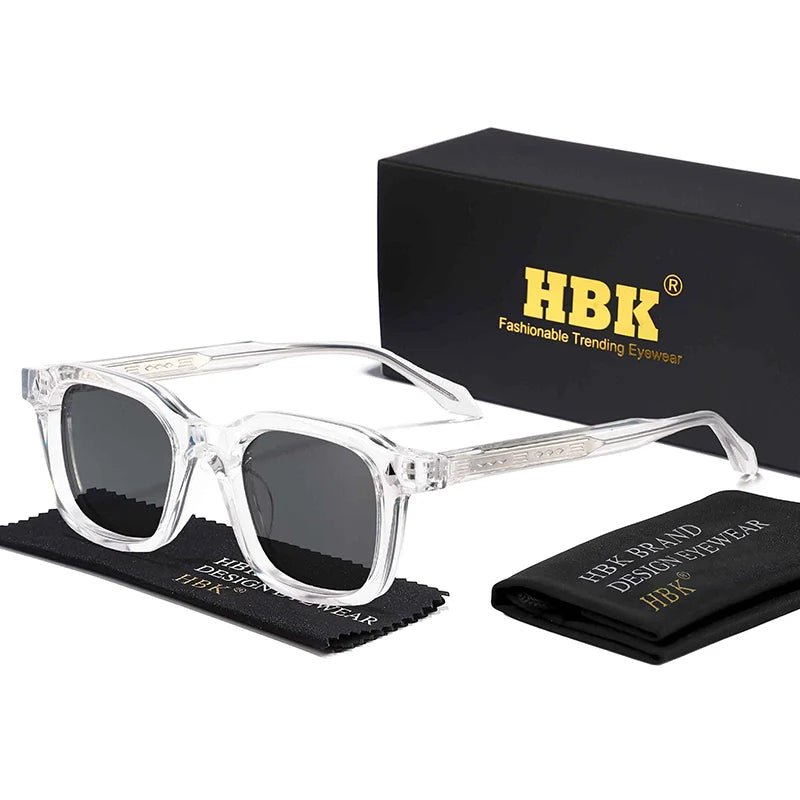 Elegant Square Sunglasses – 7 Colours | UV400 | With or Without Case
