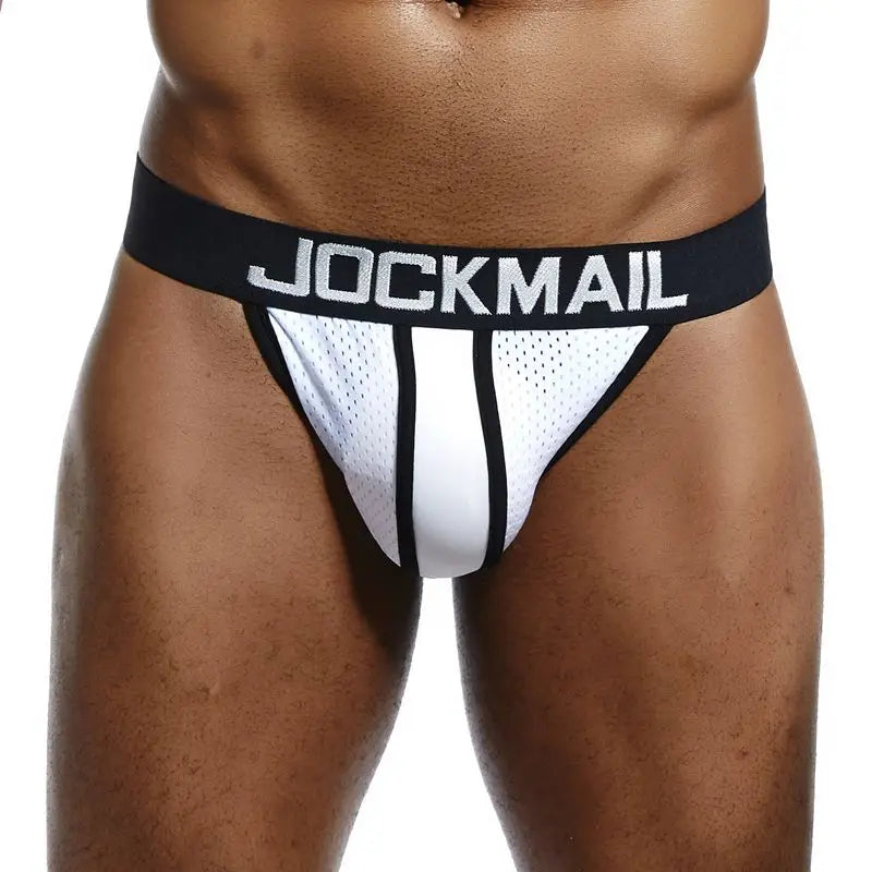 Nylon Jockstrap Brief – 4 Colours | M–2XL | Nylon & Elastane