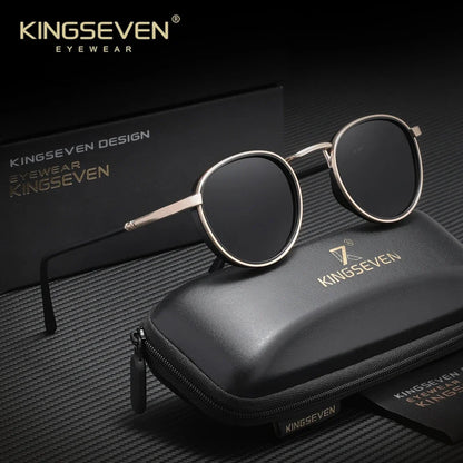 Polarised Vintage Round Sunglasses – 5 Colours | One Size | Alloy & TAC