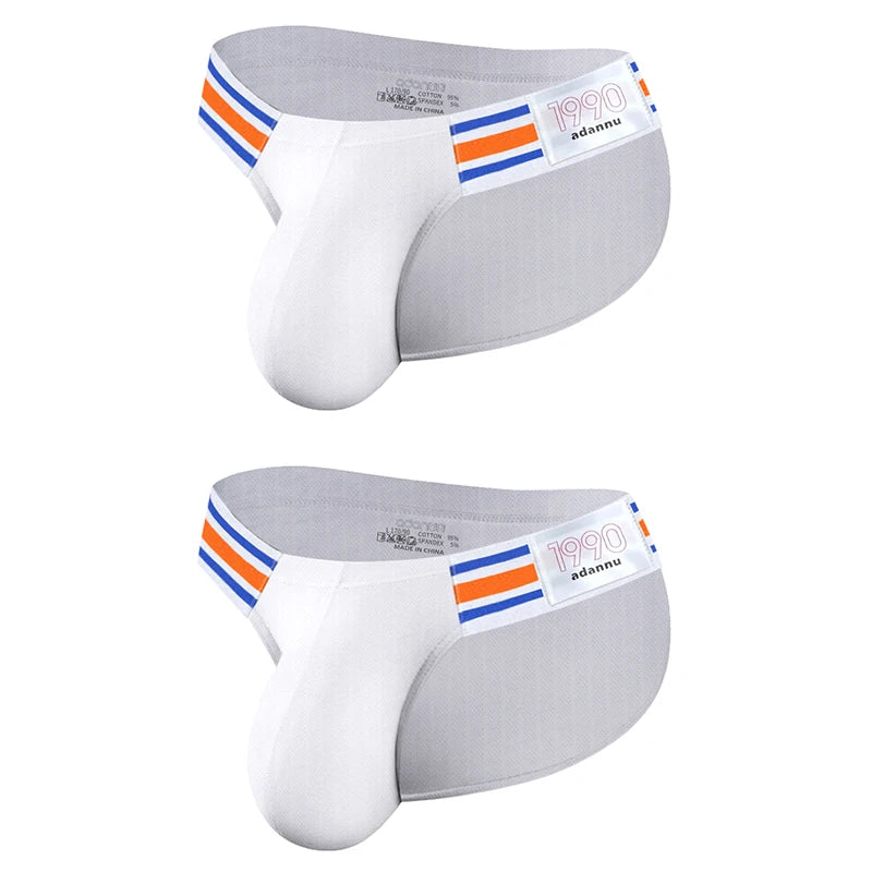 Men's Modal Briefs – Breathable Big V High Fork Sexy Underwear | 1, 2 or 3-Pack | M–XXL