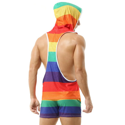 Brave Person Mesh Short & Hoodie Proud Boy – Pride Set | S–XL
