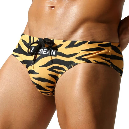 Low-Rise Bikini Swim Brief – 6 Colours | M–2XL | Polyester & Spandex