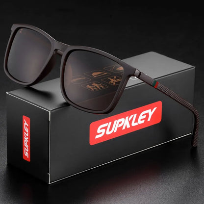 Polarised Square Sports Sunglasses – 13 Colours | One Size | Plastic & TAC
