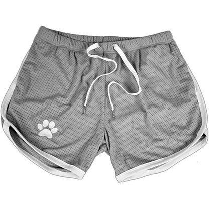 Breathable Mesh Shorts with Paw Print – 17 Colours | Sizes by Weight | M–XXL
