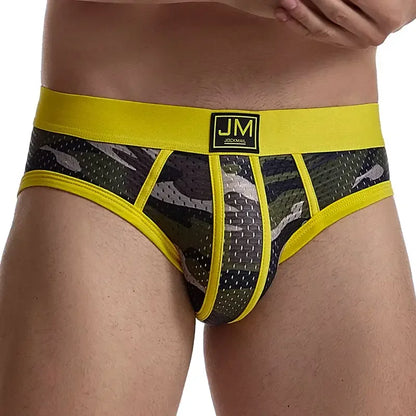 Mesh Brief Camo – Lightweight Mesh Underwear | M–2XL