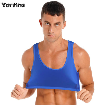 Men's Crop Top Tank | 9 Colours | M–XL