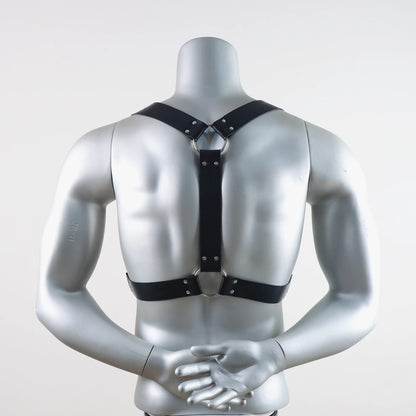 Faux Leather Shoulder Harness – Bold Statement Accessory | One Size