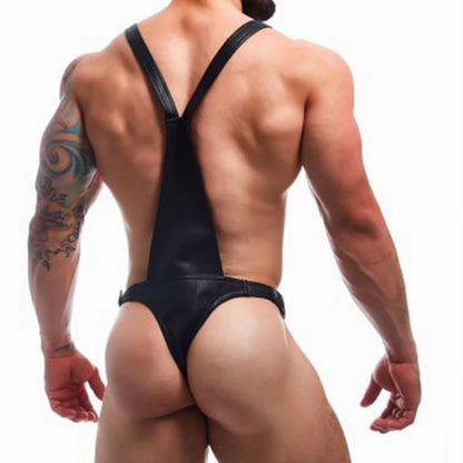 Jockstrap Body Harness – 7 Colours | One Size | Faux Leather & Mesh