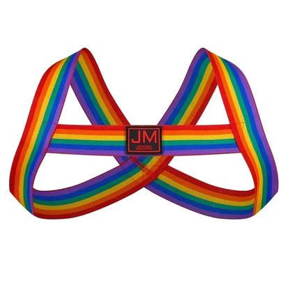 Jockmail Rainbow Body Harness | 2 Styles | One Size