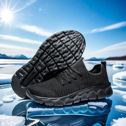 Lightweight Mesh Sneakers | Black | EU 35–48