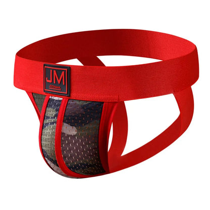 Camo Mesh Jockstrap – 6 Colours | M–2XL | Polyester & Lycra