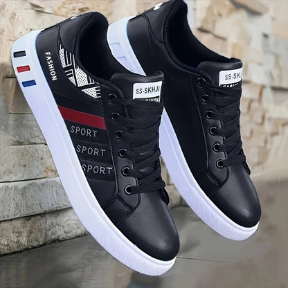 Low-Top Skate Sneakers | Black | EU 39–48