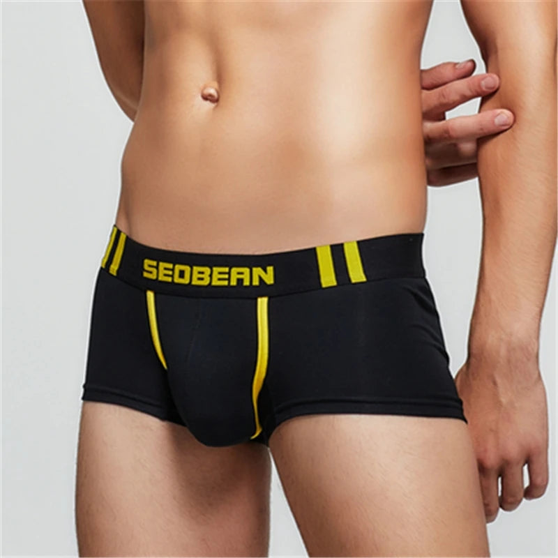 Cotton Boxer Short – 7 Colours | M–2XL | 92% Cotton & Spandex