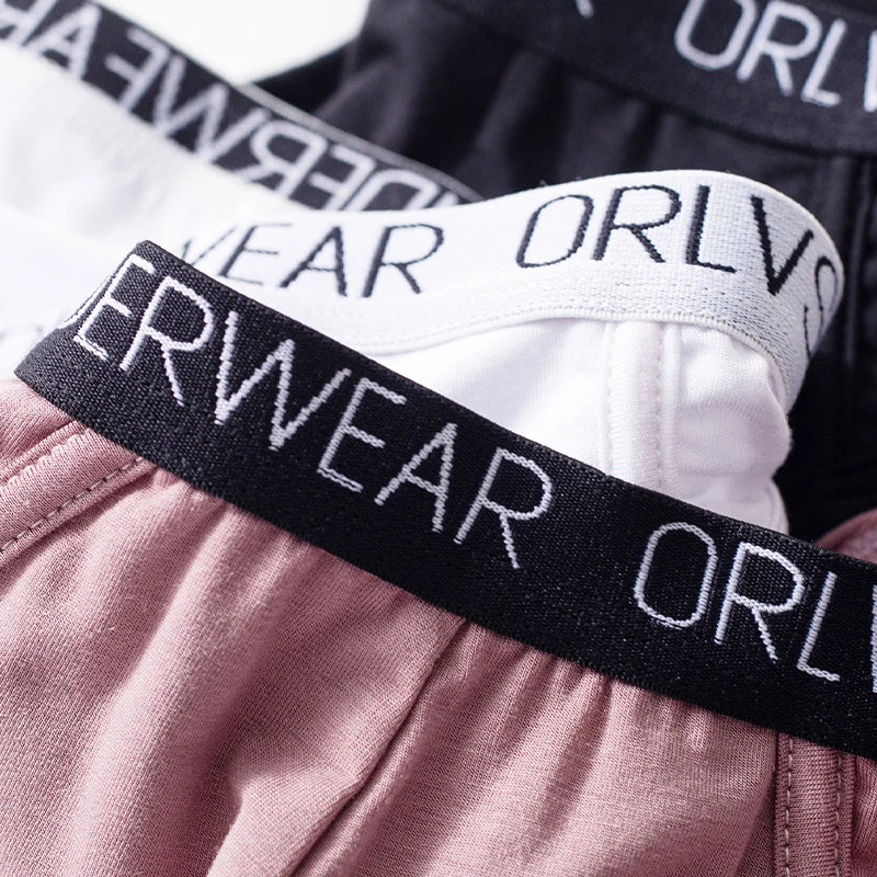 Men's Hip Brief or Tanga | White, Pink & Black | M–2XL
