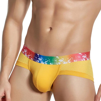 3D Pouch Mesh Brief – 5 Colours | L–3XL | Microfiber