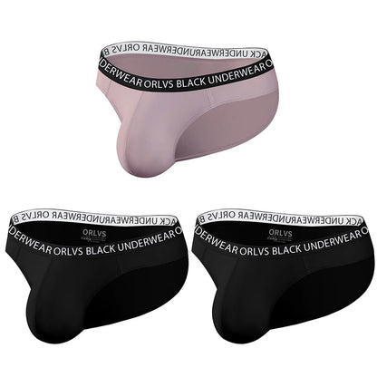 Men's Hip Briefs 3-Pack | 10 Different Sets | M–2XL
