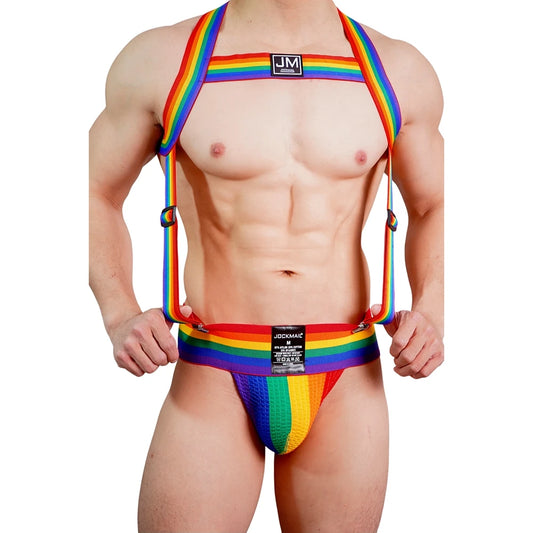 JOCKMAIL Adjustable Harness & Jockstrap Set | 4 Styles | M–XXL